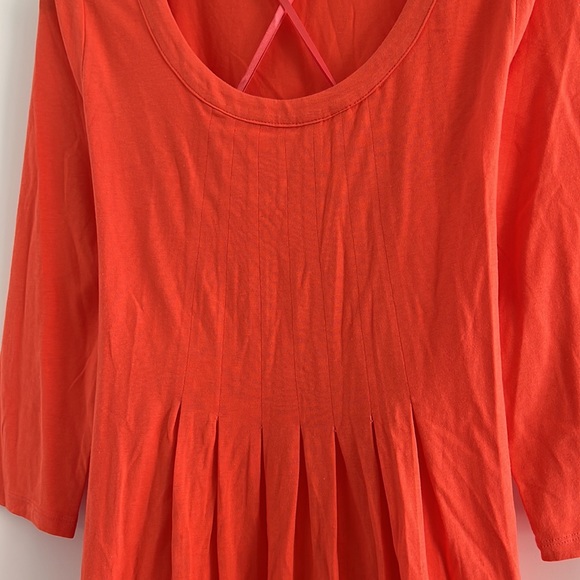 NWT Soft surroundings, hot, coral dress - Picture 4 of 9